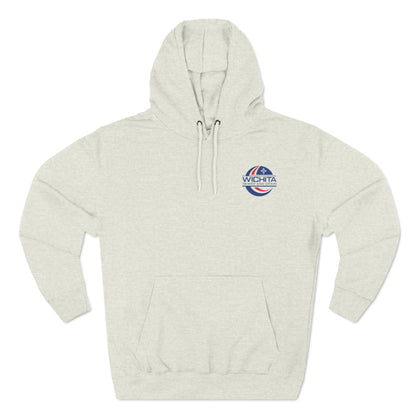 Three-Panel Fleece Hoodie